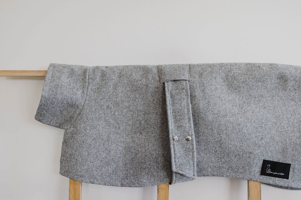 Silver Shadow Wool Greyhound Coat