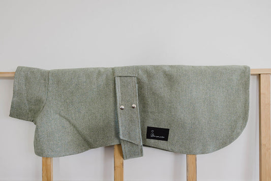 Fern Green Wool Greyhound Coat
